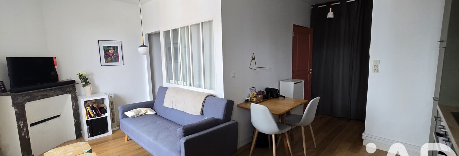 Appartement 2 Pièces 28 m² à vendre à Nantes (44000)