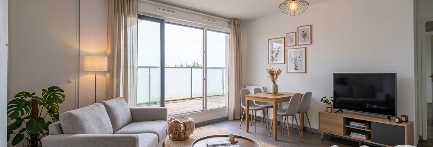 Appartement 3 Pièces 57 m² à vendre à Jouy-le-Moutier (95280)
