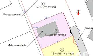 Terrain  793 m² à vendre à Gétigné (44190)