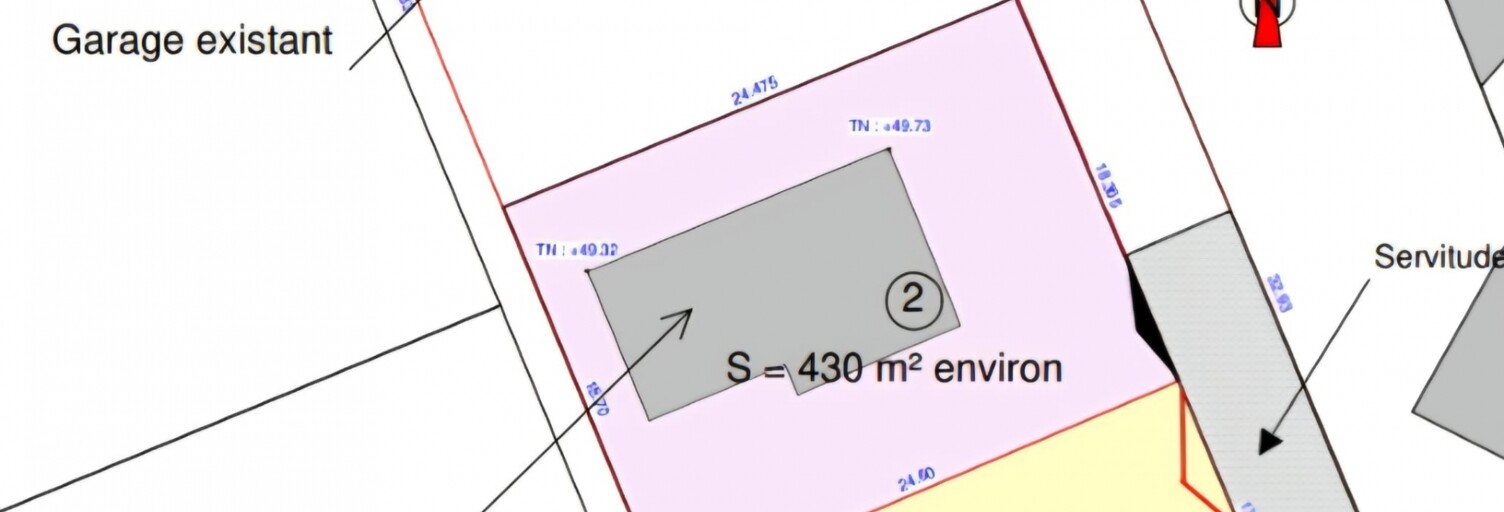 Terrain  793 m² à vendre à Gétigné (44190)
