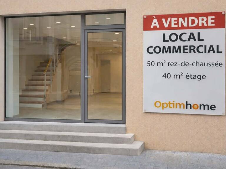 à vendre - LOCAL COMMERCIAL – EMPLACEMENT CENTRE VILLE – QUESTEMBERT — photo 1