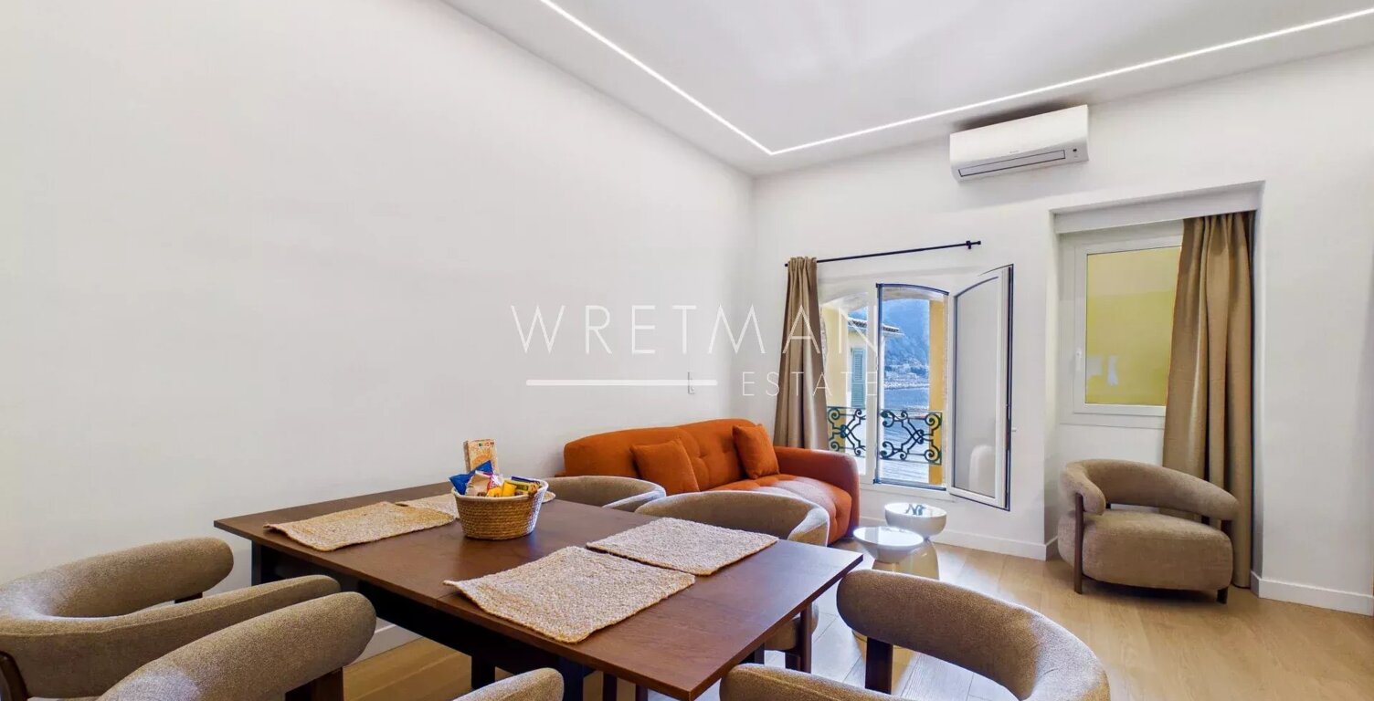 Appartement 2 pièces rénové face mer - Vieux Menton — photo 1