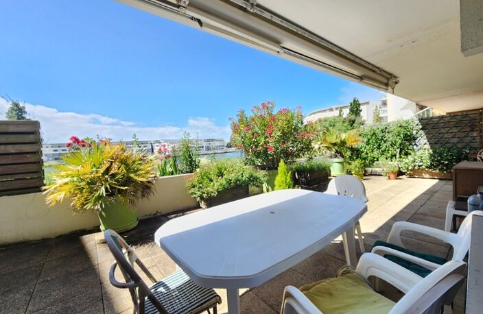 LA ROCHELLE – LES MINIMES – APPARTEMENT T2 AVEC TERRASSE 48m² PLEIN SUD VUE LAC ET PARKING SÉCURISÉ — photo 5