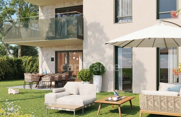 à vendre appartement duplex 100m² rez de jardin 5 pièces SCIEZ (74) parking et cave — photo 2