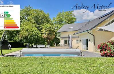 Villa à vendre à Serrières-en-Chautagne avec piscine, à 50 min de Genève et d'Annecy, 35 min d'Aix-Les-Bains et 15 min du Lac du Bourget — photo du bien