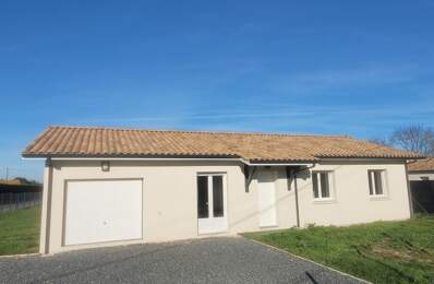 Dpt Gironde (33), à vendre  maison neuve  90 m2  avec en plus  garage 15 m2 et terrain de 820 m2 — photo du bien