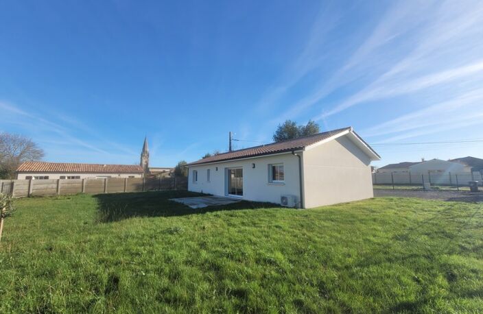 Dpt Gironde (33), à vendre  maison neuve  90 m2  avec en plus  garage 15 m2 et terrain de 820 m2 — photo 3