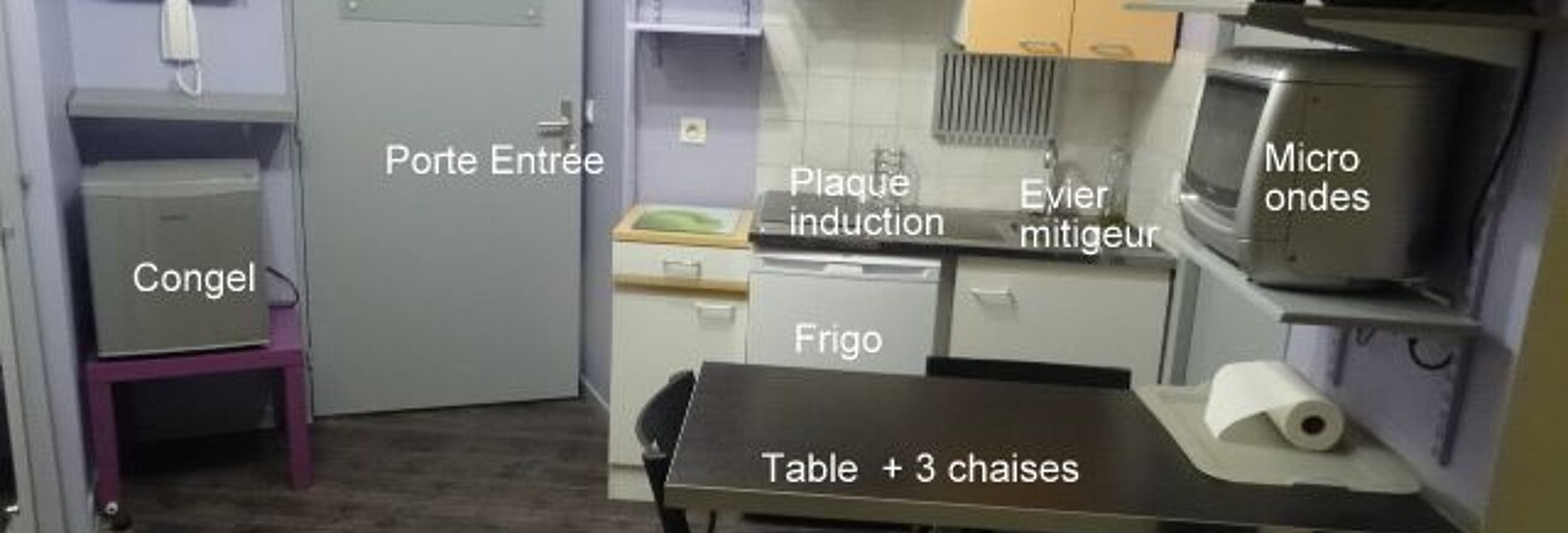 Appartement 1 Pièce 21 m² à louer à Clermont-Ferrand (63000)