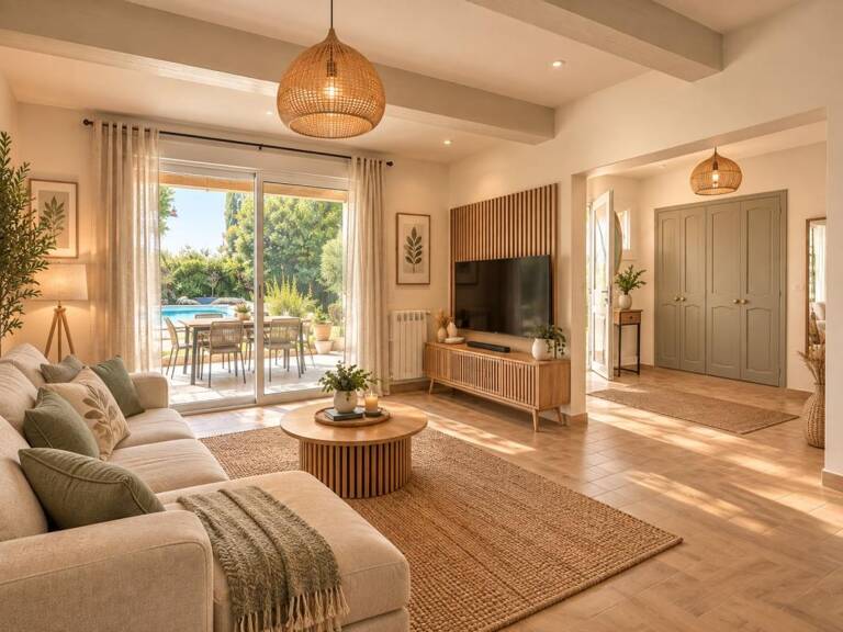 Maison À Vendre, 5 chambres, jardin clos, piscine, Morières-Les-Avignon, 135 m² + dépendances — photo 1