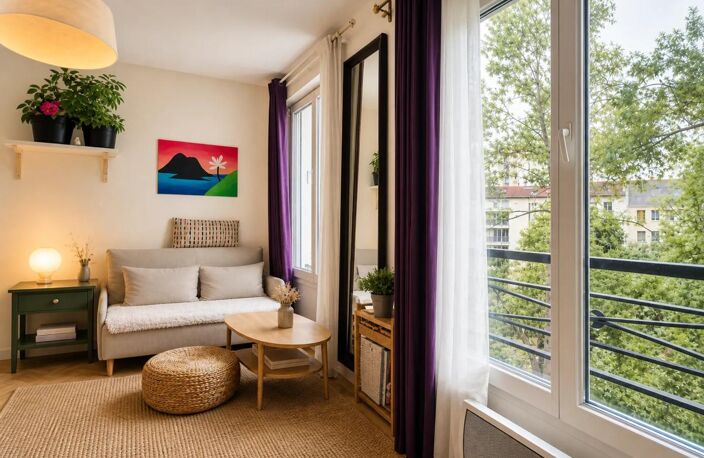 STUDIO DANS IMMEUBLE RECENT EN PLEIN CENTRE DES LILAS - 27,61 M2 — photo 5