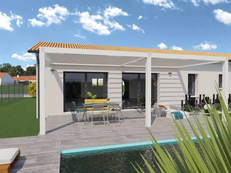 Projet de construction d'une maison 90 m² avec terrain à BLANQUEFORT (33) — photo 1