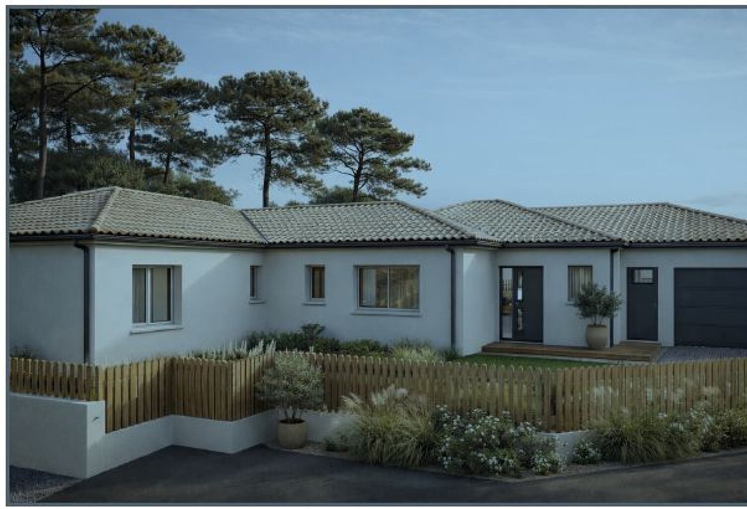 Projet de construction d'une maison 155m² avec terrain à MARTIGNAS-SUR-JALLE (33) — photo 1