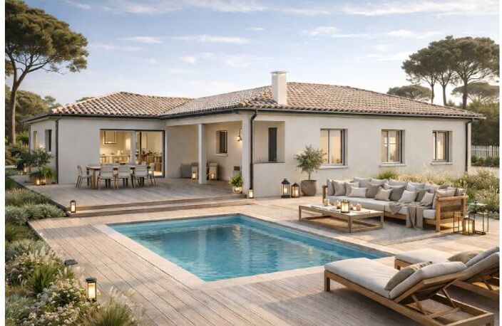 Projet de construction d'une maison 155m² avec terrain à MARTIGNAS-SUR-JALLE (33) — photo 2