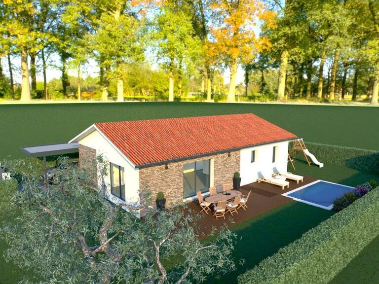 Projet de construction d'une maison 90 m² avec terrain à DAX (40) — photo 1