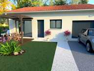 Projet de construction d'une maison 80 m² avec terrain à BAS-MAUCO (40) — photo 3