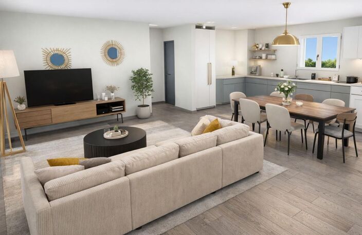 Projet de construction d'une maison 90 m² avec terrain à SAINT-PIERRE-DE-MONS (33) — photo 3