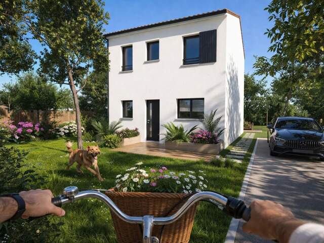 Projet de construction d'une maison 90 m² avec terrain à VILLENAVE-D'ORNON (33) — photo du bien