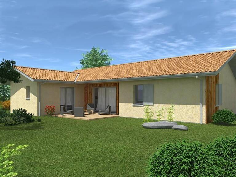Maison neuve de  119.65 m² sur un  terrain de 930m2  à SANGUINET (40) — photo 1
