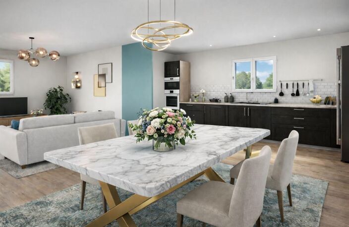 Projet de construction d'une maison 90 m² avec terrain à SAINT-MAGNE (33) — photo 4