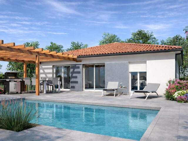 Projet de construction d'une maison 90 m² avec terrain à LE TEICH (33) — photo du bien