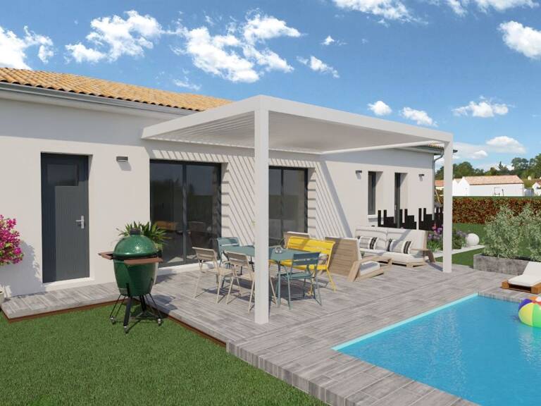 Projet de construction d'une maison 108 m² avec terrain à SAINT-MEDARD-EN-JALLES (33) — photo 1