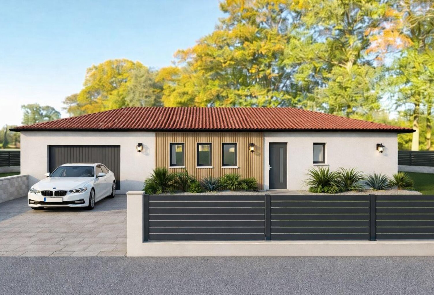 Projet de construction d'une maison 100 m² avec terrain à VIELLE-SAINT-GIRONS (40) — photo 1