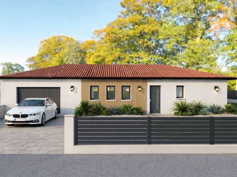 Projet de construction d'une maison 100 m² avec terrain à VIELLE-SAINT-GIRONS (40) — photo 1