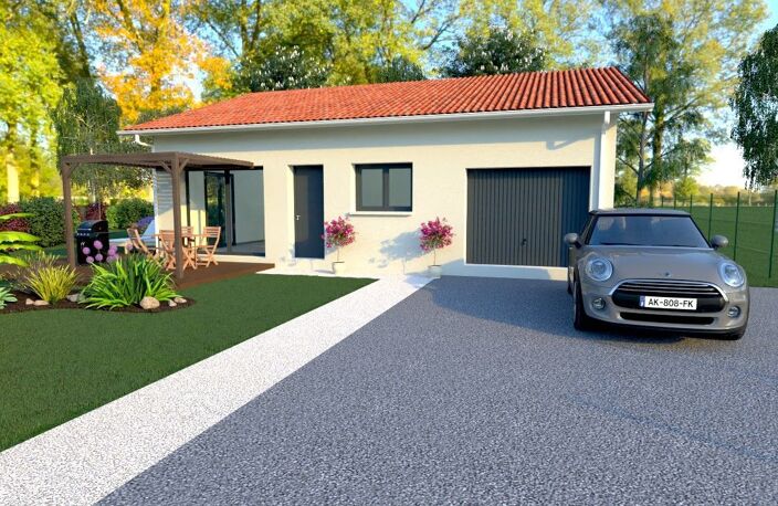 Projet de construction d'une maison 80 m² avec terrain à SORBETS (40) — photo 2