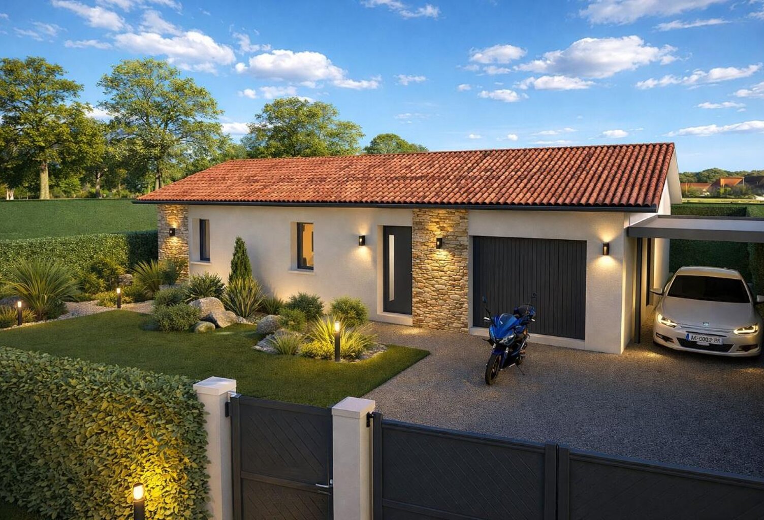 Projet de construction d'une maison 80 m² avec terrain à TALLER (40) — photo 1