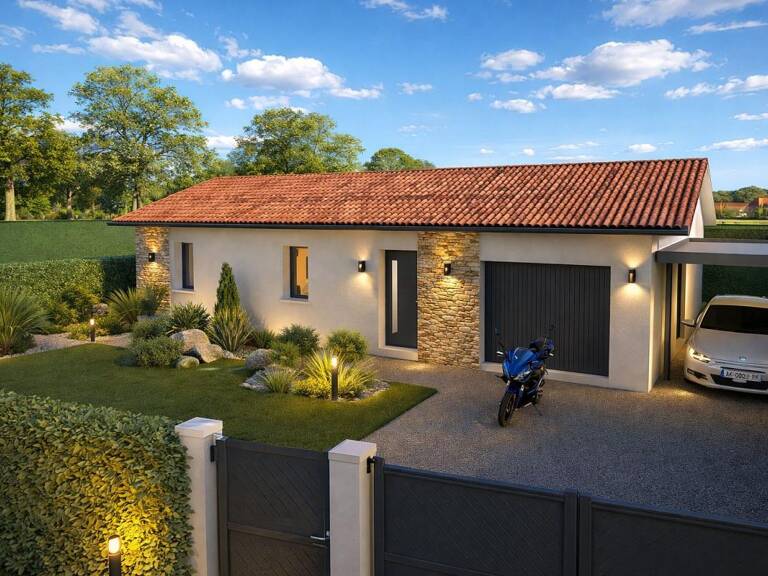 Projet de construction d'une maison 80 m² avec terrain à TALLER (40) — photo 1
