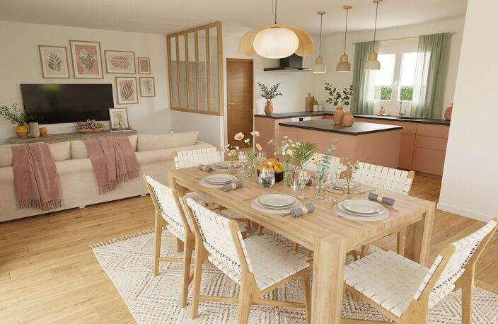 Projet de construction d'une maison 95 m² avec terrain à SAINT-JEAN-DE-MARSACQ (40) — photo 2