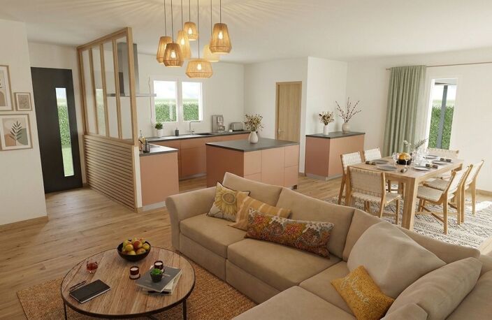 Projet de construction d'une maison 95 m² avec terrain à SAINT-JEAN-DE-MARSACQ (40) — photo 3