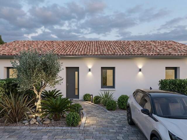 Projet de construction d'une maison 80 m² avec terrain à VIELLE-SAINT-GIRONS (40) — photo du bien