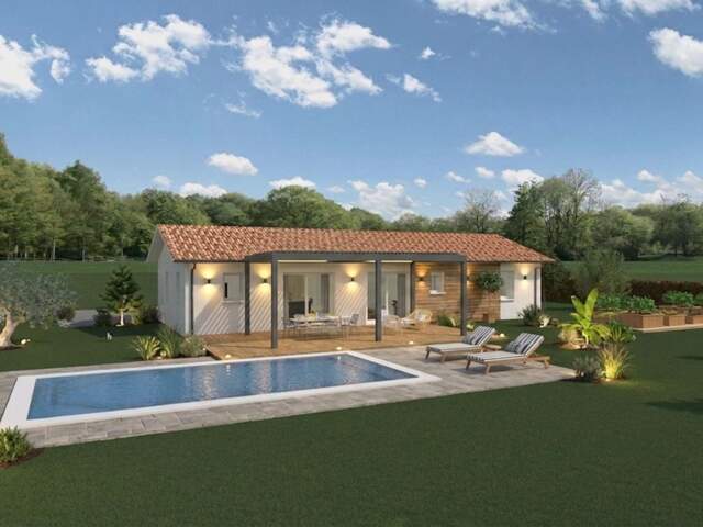 Projet de construction d'une maison 100 m² avec terrain à SAINT-JEAN-DE-MARSACQ (40) — photo du bien
