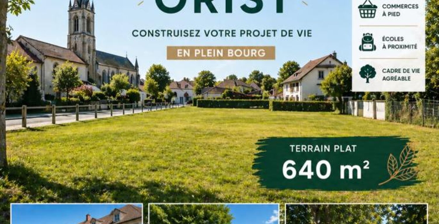 Terrain à bâtir de 641 m² à ORIST (40) — photo 1