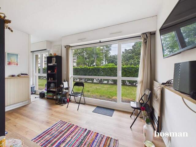 Studio meublé 20 m² rez de jardin avec place de parking (En sus) - Rue Perinot, Bordeaux — photo du bien