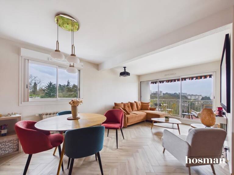 Appartement lumineux et calme de 5 pièces - 100 m² - Vue dégagée, double balcon, garage et cave - Lyon 5 — photo 1