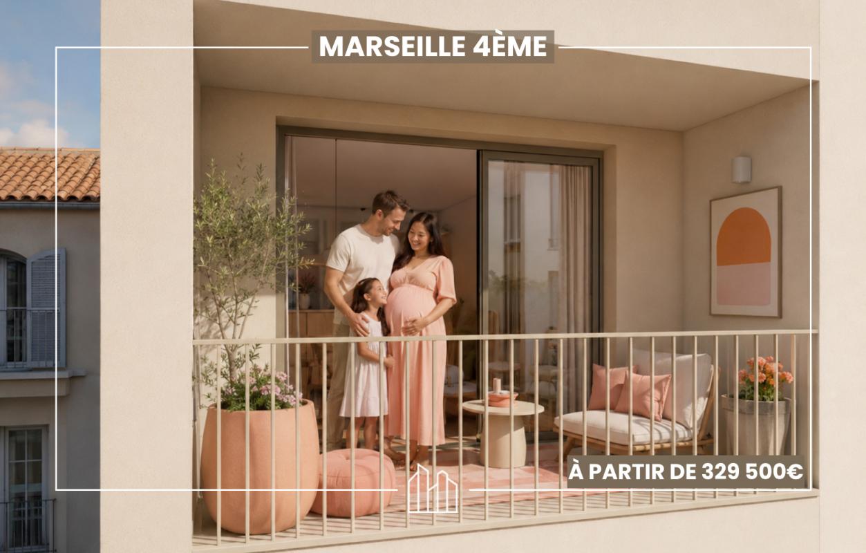 Appartement  T4 à vendre Marseille 4eme 13004