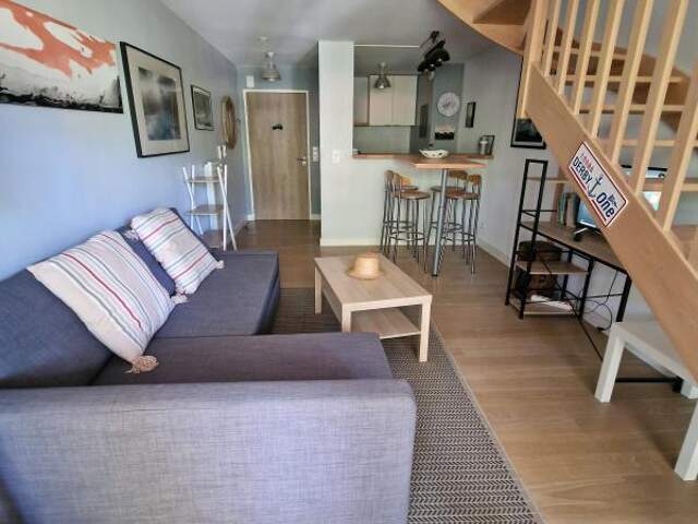 Appartement duplex T2 avec ascenseur à 200 m de la plage quartier Aquabaule — photo du bien