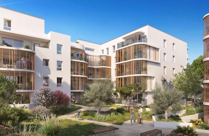 APPARTEMENT TYPE 4 NEUF - VENDU EN VEFA - AVEC BELLE TERRASSE ET  DEUX PLACES DE PARKING EN SOUS-SOL DANS RÉSIDENCE NEUVE BIEN SITUÉE - — photo 3