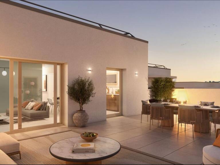 APPARTEMENT TYPE 2 NEUF - VENDU EN VEFA - AVEC BELLE TERRASSE ET PLACE DE PARKING EN SOUS-SOL DANS RÉSIDENCE NEUVE BIEN SITUÉE - — photo 1