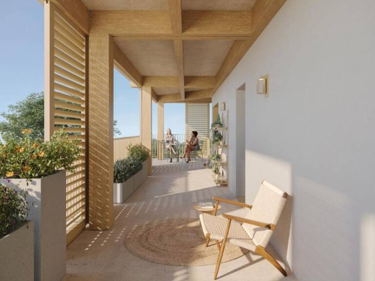 Appartement Type 2 Neuf avec spacieuse terrasse de 23 m2 exposée EST À Vendre dans résidence neuve en VEFA — photo 1