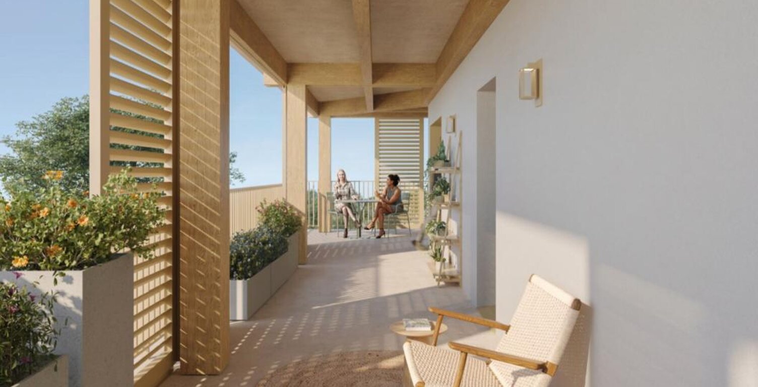 Appartement Type 2 Neuf avec spacieuse terrasse de 23 m2 exposée EST À Vendre dans résidence neuve en VEFA — photo 1