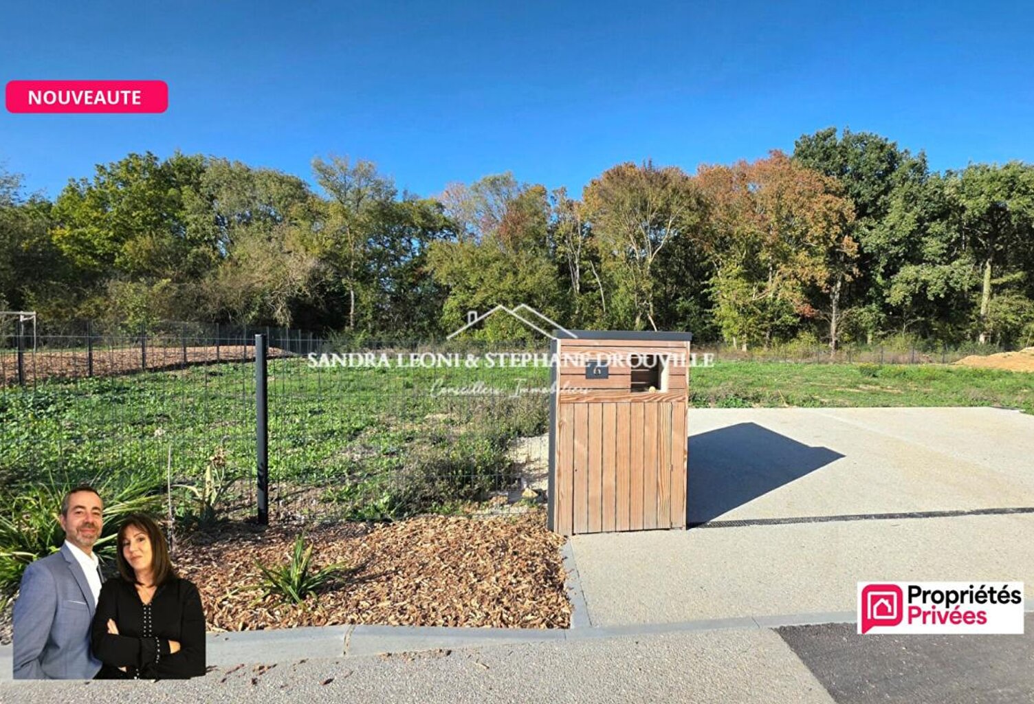 CHARTRES - CHAMPHOL TERRAIN VIABILISE A BATIR DE 530 m² — photo 1