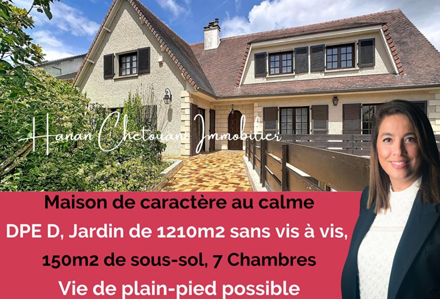 Une maison de famille pleine d'âme et de caractère à Gommonvilliers — photo 1