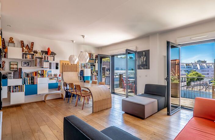 Pantin - Appartement familial  90 M2 avec terrasse et rooftop exceptionnel — photo 4