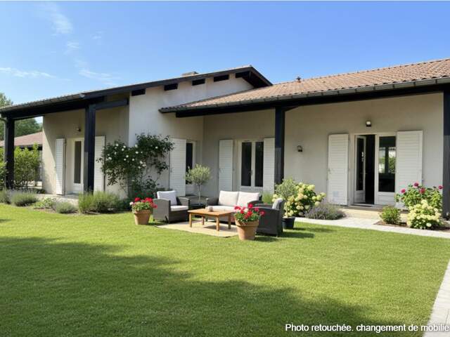 Maison plain pied Saint Paul Les Dax - Ristaou - 5 pièce(s) 180 m2  - piscine — photo du bien