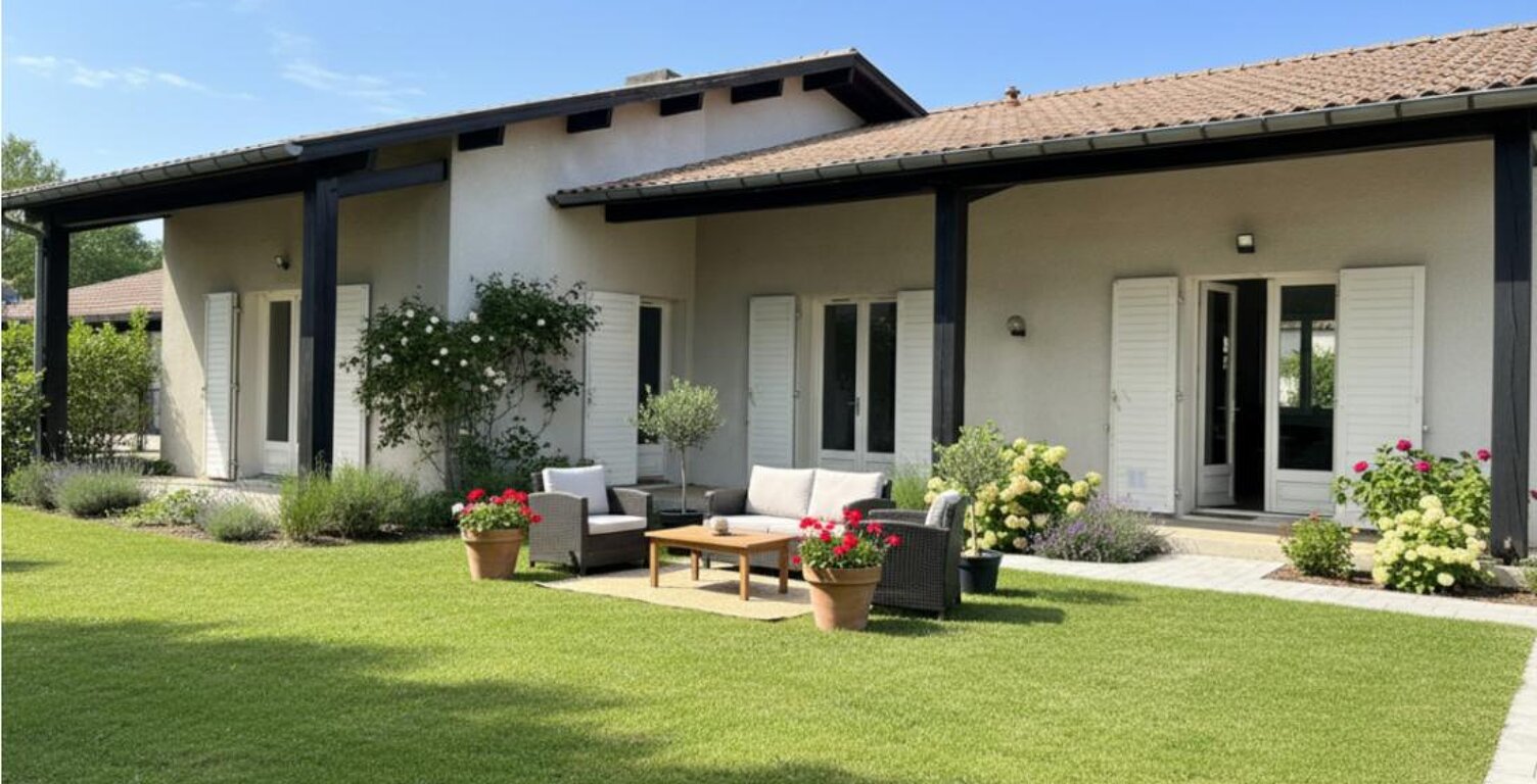 Maison plain pied Saint Paul Les Dax - Ristaou - 5 pièce(s) 180 m2  - piscine — photo 1
