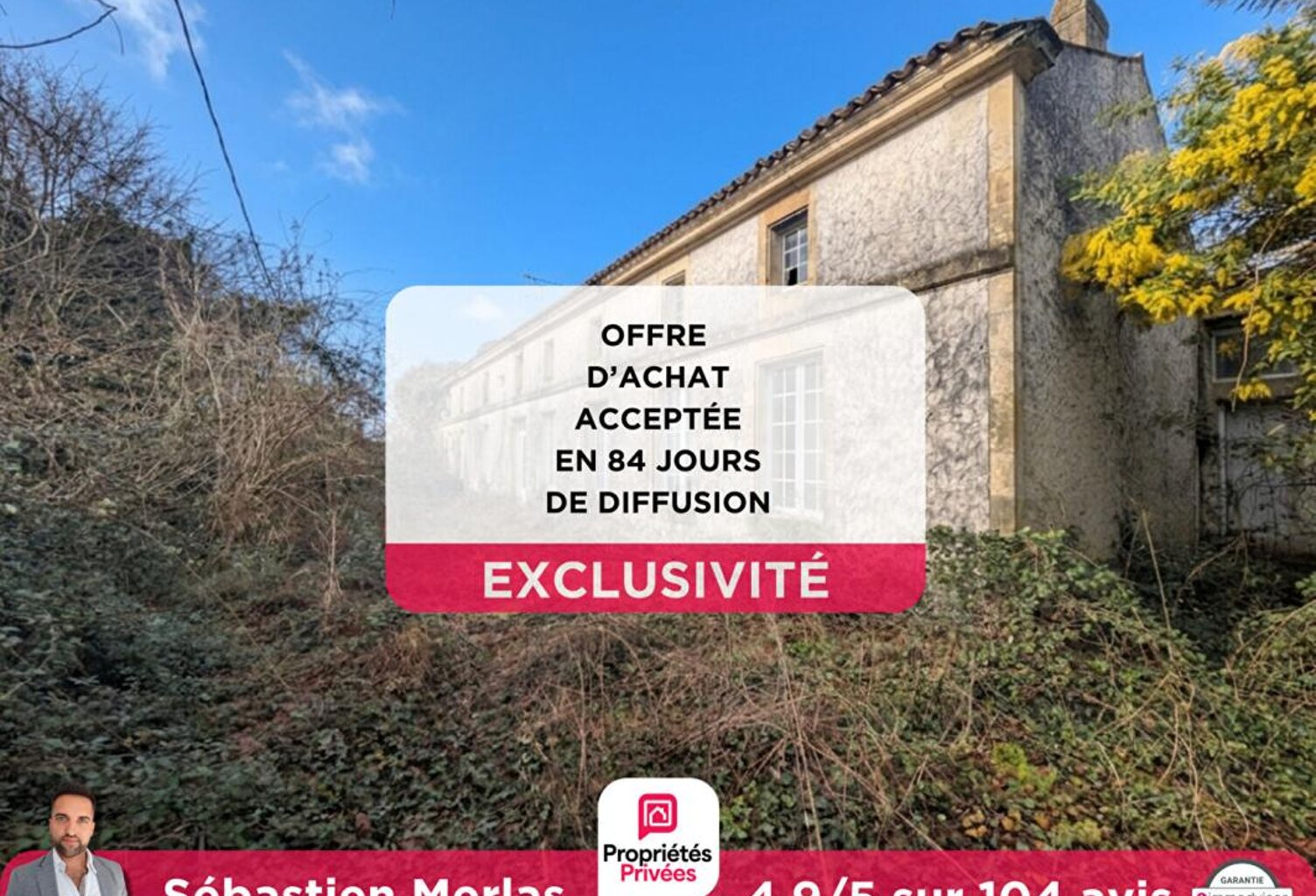 MAISON A RENOVER AVEC JARDIN ET DEPENDANCES — photo 1