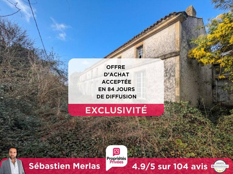 MAISON A RENOVER AVEC JARDIN ET DEPENDANCES — photo 1